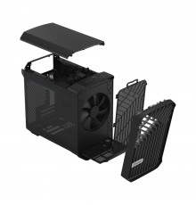 Корпус Fractal Design Torrent Nano Black TG Dark Tint / mITX, TG / 1x180mm fan inc. / FD-C-TOR1N-01                                                                                                                                                       