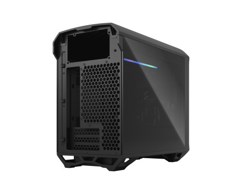 Корпус Fractal Design Torrent Nano Black TG Dark Tint / mITX, TG / 1x180mm fan inc. / FD-C-TOR1N-01