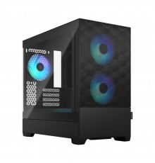 Корпус Fractal Design Pop Mini Air RGB Black TG Clear Tint / mATX / FD-C-POR1M-06                                                                                                                                                                         