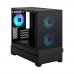 Корпус Fractal Design Pop Mini Air RGB Black TG Clear Tint / mATX / FD-C-POR1M-06