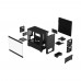 Корпус Fractal Design Pop Mini Silent Black TG Clear Tint / mATX / FD-C-POS1M-02