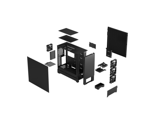 Корпус Fractal Design Pop XL Silent Black Solid / FD-C-POS1X-01