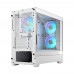 Корпус Fractal Design Pop Mini Air RGB White TG Clear Tint / mATX / FD-C-POR1M-01