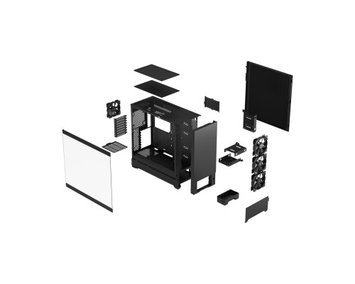 Корпус Fractal Design Pop XL Silent Black TG Clear Tint / FD-C-POS1X-02