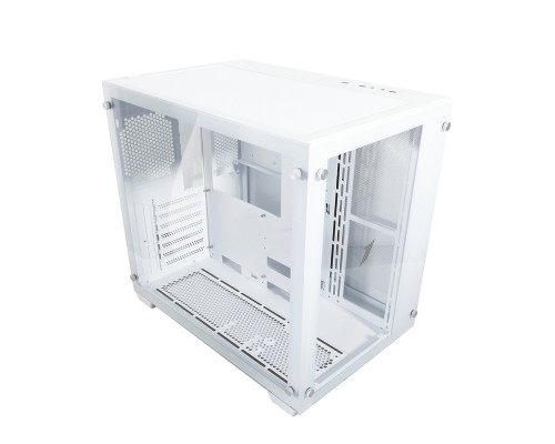 Корпус 1STPLAYER MEGAVIEW MV7 White / ATX / MV7-WH