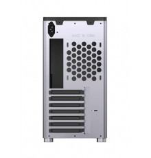 Корпус JONSBO D40 Silver без БП, боковая панель из закаленного стекла, mini-ITX, micro-ATX, ATX, серебристый                                                                                                                                              