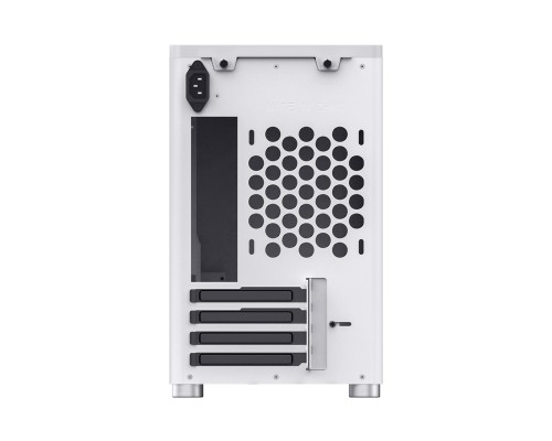 Корпус JONSBO D30 White без БП, боковая панель из закаленного стекла, mini-ITX, micro-ATX, белый