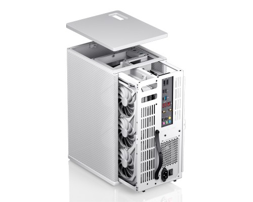 Корпус JONSBO VR3 White без БП, mini-ITX, белый