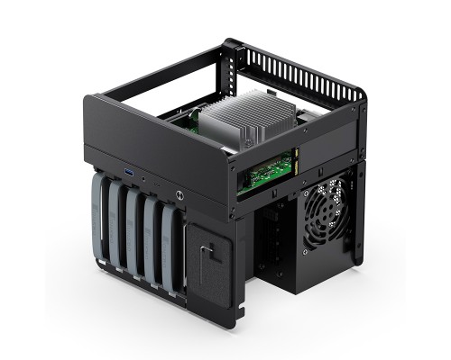 Корпус Zalman N2 черный без БП ATX 3x120mm 2xUSB2.0 1xUSB3.0 audio bott PSU