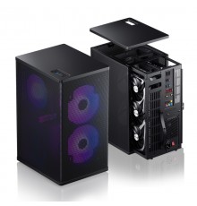 Корпус JONSBO VR3 Black без БП, mini-ITX, черный                                                                                                                                                                                                          