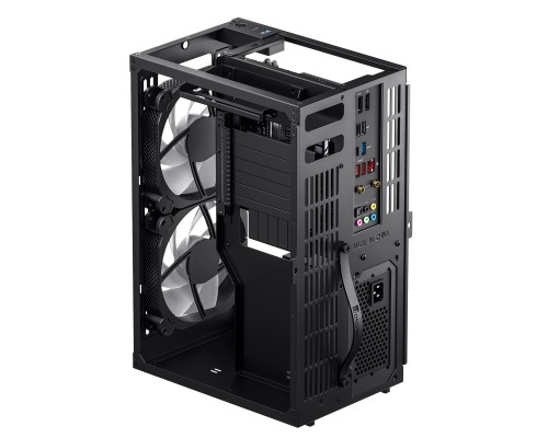 Корпус JONSBO VR3 Black без БП, mini-ITX, черный