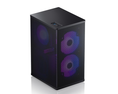 Корпус JONSBO VR3 Black без БП, mini-ITX, черный