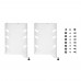 Комплект креплений для жестких дисков Fractal Design HDD Tray kit – Type-B (2-pack) White / Define 7 / FD-A-TRAY-002