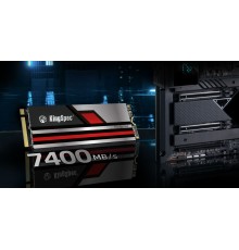 Накопитель SSD KingSpec M.2 2280  XG7000 PRO 1TB NVMe PCIe  Gen4 x4 c радиатором /  XG7000-1TB PRO                                                                                                                                                        