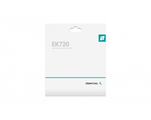 Термопрокладка DEEPCOOL EK720-XS-1.0 (400шт/кор, 120x20x1.0мм, серый) Box