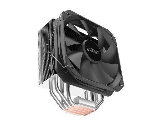 Кулер PCCooler Paladin 400 S115X/1200/1700/AM4 (20 шт/кор, TDP 200W, 130mm PWM FAN, 4 тепловые трубки 6мм, 800-1600RPM, 18-28,6dBa)