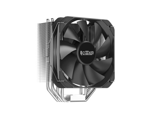 Кулер PCCooler Paladin 400 S115X/1200/1700/AM4 (20 шт/кор, TDP 200W, 130mm PWM FAN, 4 тепловые трубки 6мм, 800-1600RPM, 18-28,6dBa)