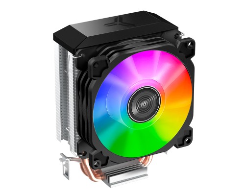 Кулер JONSBO CR-1200E LGA1700/1200/115X/AM4 (40шт/кор, TDP 95W, 92mm Dynamic Multi-Color LED Fan, 2 тепловые трубки, 3-pin) Retail