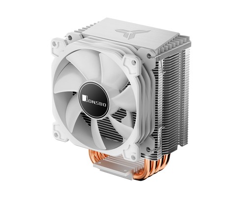 Кулер JONSBO CR-1400 White LGA1700/1200/115X/AM4 (24шт/кор, TDP 130W, PWM, 92mm ARGB Fan, 4 тепловые трубки, 4-pin, белый) Retail