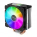 Кулер JONSBO CR-1000 ARGB LGA1700/1200/115X/AM4 (24шт/кор, TDP 180W, PWM, 120mm ARGB Fan, 4 тепловые трубки, 4-pin) Retail