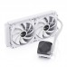 Комплект водяного охлаждения JONSBO TW6 280 ARGB White LGA 2011/1700/1200/115X/AM4 (6шт/кор,TDP 280W, ARGB FAN and PUMP, PWM, DUAL FAN 140mm, белый) RET