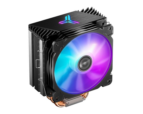 Кулер JONSBO CR-1000 PRO LGA1700/1200/115X/AM4 (24шт/кор, TDP 210W, PWM, 120mm Dynamic Multi-Color LED Fan, 6 тепловых трубок, 4-pin) Retail