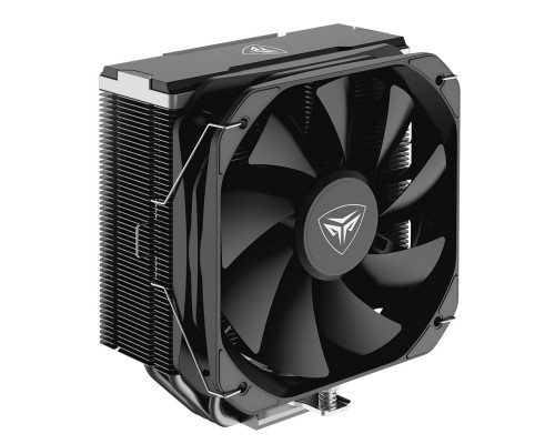 Кулер PCCooler K4 BK  S115X/1200/1700/AM4/AM5 (20 шт/кор, TDP 230W, 130mm PWM FAN, 4 тепловые трубки 6мм, 400-1600RPM, 18-29dBa)