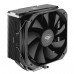 Кулер PCCooler K4 BK  S115X/1200/1700/AM4/AM5 (20 шт/кор, TDP 230W, 130mm PWM FAN, 4 тепловые трубки 6мм, 400-1600RPM, 18-29dBa)