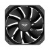 Кулер PCCooler K4 BK  S115X/1200/1700/AM4/AM5 (20 шт/кор, TDP 230W, 130mm PWM FAN, 4 тепловые трубки 6мм, 400-1600RPM, 18-29dBa)