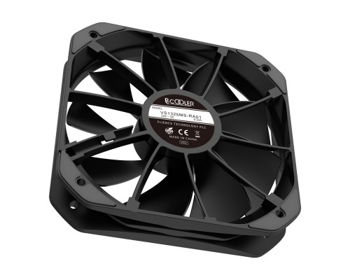 Кулер PCCooler K4 BK  S115X/1200/1700/AM4/AM5 (20 шт/кор, TDP 230W, 130mm PWM FAN, 4 тепловые трубки 6мм, 400-1600RPM, 18-29dBa)