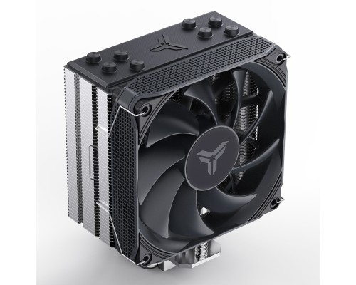 Кулер JONSBO PISA A4 Grey LGA1700/1200/115X/AM5/AM4 (12шт/кор, TDP 250W, PWM, 120mm Black Fan, 4 тепловых трубок, 4-pin) Retail