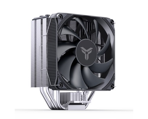 Кулер JONSBO PISA A4 Grey LGA1700/1200/115X/AM5/AM4 (12шт/кор, TDP 250W, PWM, 120mm Black Fan, 4 тепловых трубок, 4-pin) Retail