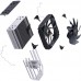 Кулер JONSBO PISA A4 Grey LGA1700/1200/115X/AM5/AM4 (12шт/кор, TDP 250W, PWM, 120mm Black Fan, 4 тепловых трубок, 4-pin) Retail