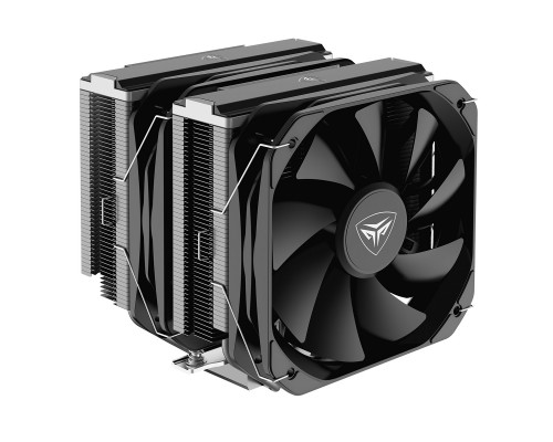 Кулер PCCooler G6 BK  S115X/1200/1700/20XX /AM4/AM5 (8 шт/кор, TDP 250W, 2x130mm PWM FAN, 6 тепловых трубок 6мм, 400-1600RPM, 10-29dBa)