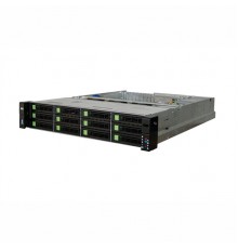 Серверная платформа Rikor 2U Server RP6212DSP noCPU(2)2nd GenScalable/noHeatSink/TDP 205W/ no DIMM(24)/HDD(12)LFF+HDD(2)SFF+opt.(2)SFF / 2x1Gbe/6xPCIe/ 1xM.2 PCI-E x4, 1xM.2 SATA /2x800W                                                                