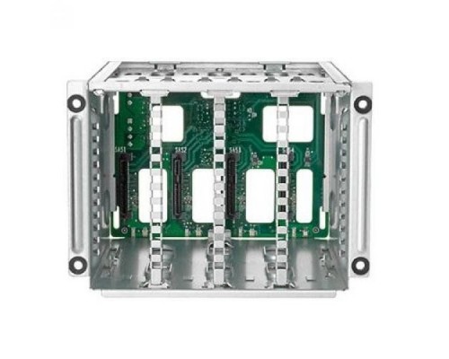 Дисковый отсек HPE 4LFF Midplane SAS/SATA HDD Kit (для DL38X Gen10, без вент.) (826686-B21)