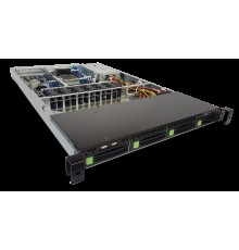 Серверная платформа Rikor 1U Server RP6104 noCPU(2)2nd GenScalable HS/TDP 205W/ no DIMM(16)/HDD(26)SFF+opt.(2)SFF / 2x1Gbe/7xHHHL/ 1xM.2 PCI-E x4, 1xM.2 SATA /2x1200W                                                                                    