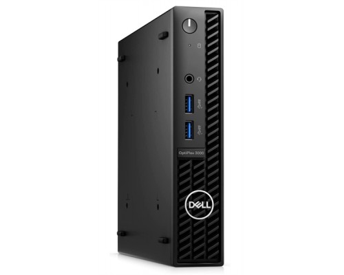 Настольный компьютер DELL OptiPlex 3000 Micro Core i3-12100T 8GB (1x8GB) DDR4 256GB SSD Intel Integrated Graphics,Wi-Fi/BT Linux,1y, Russian Wired Keyboard and Optical Mouse