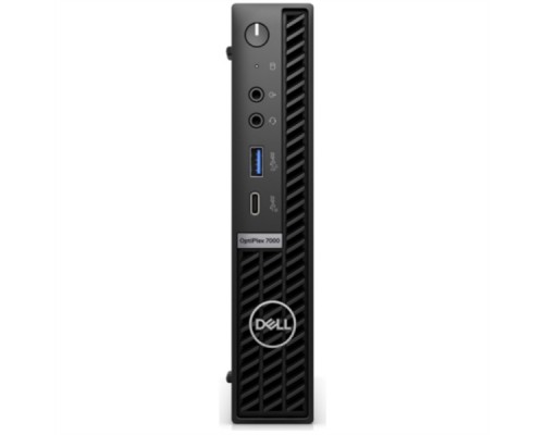 Настольный компьютер DELL OptiPlex 7000 Micro Core i7-12700T 16GB (1x16GB) DDR4 512GB SSD Intel Integrated Graphics,Wi-Fi/BT Linux,1y, Russian Wired Keyboard and Optical Mouse