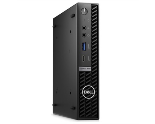 Настольный компьютер DELL OptiPlex 7000 Micro Core i7-12700T 16GB (1x16GB) DDR4 512GB SSD Intel Integrated Graphics,Wi-Fi/BT Linux,1y, Russian Wired Keyboard and Optical Mouse