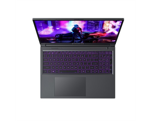 Ноутбук Machenike S16 i5-12450H/RTX3050Ti 4G/8G*1 DDR4/512G SSD/FHD 100%SRGB 165Hz/Purple Logo/AX201/single section 15color Russian keyboard/windows 11 Home