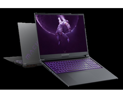 Ноутбук Machenike S16 i5-12450H/RTX3050Ti 4G/8G*1 DDR4/512G SSD/FHD 100%SRGB 165Hz/Purple Logo/AX201/single section 15color Russian keyboard/windows 11 Home