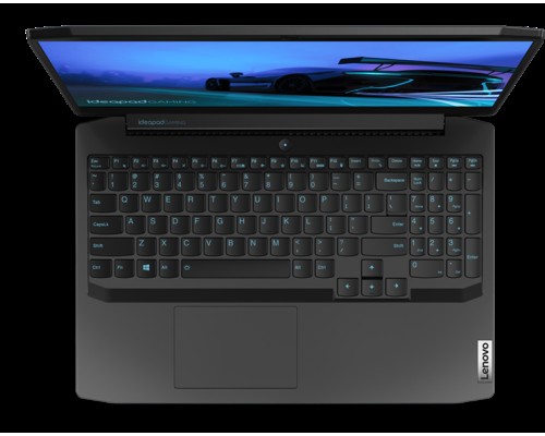 Ноутбук Lenovo IdeaPad Gaming 3 15IMH05 15.6 FHD (1920x1080)IPS 250N AG 60Hz, i5-10300H, 8GB DDR4 2933, 256GB SSD M.2, GTX1650 4GB, WiFi6, BT, TPM2, HD Cam, 45Wh, 135W Slim Tip, NoOS, 1Y, Onyx Black, 2.2kg