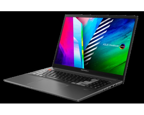 Ноутбук ASUS VivoBook Pro 16X OLED M7600QE-L2114 R9-5900HX/16Gb/1Tb SSD/16,0 WQUXGA OLED 16:10/RTX 3050Ti 4Gb/WiFi6/BT/FP/Backlit KB/W/O OS/1.9Kg/Aluminum/