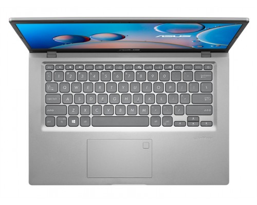 Ноутбук ASUS VivoBook 14 X415JA-EK2436 Core I3-1005G1/8Gb/256GB SSD PCIEG3x2 nVME M2/14.0 FHD (1920x1080) TN/Wi-Fi/BT/Cam/No OS/TRANSPARENT SILVER/1.4Kg