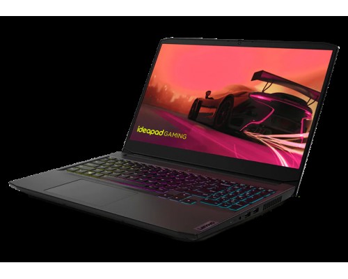 Ноутбук Lenovo IdeaPad Gaming 3 15ACH6 15,6 FHD (1920x1080)IPS 300N 165hz, Ryzen 5 5600H, 8GB DDR4 3200, 512GB SSD M.2, RTX 3050 Ti 4GB, WiFi, BT, TPM2, HD Cam,45Wh,135W Slim Tip,NoOS, 1Y,Shadow Black,2.25kg