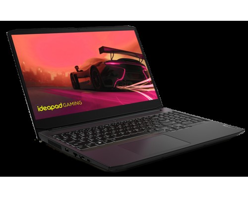 Ноутбук Lenovo IdeaPad Gaming 3 15ACH6 15,6 FHD (1920x1080)IPS AG, Ryzen 5 5600H, 16GB DDR4 3200, 512GB SSD M.2, RTX 3050 4GB, WiFi, BT, TPM2, HD Cam, 45Wh, 170W Slim Tip, NoOS, 1Y, Shadow Black, 2.25kg