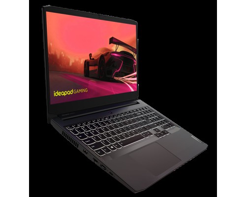 Ноутбук Lenovo IdeaPad Gaming 3 15ACH6 15,6 FHD (1920x1080)IPS AG, Ryzen 5 5600H, 16GB DDR4 3200, 512GB SSD M.2, RTX 3050 4GB, WiFi, BT, TPM2, HD Cam, 45Wh, 170W Slim Tip, NoOS, 1Y, Shadow Black, 2.25kg