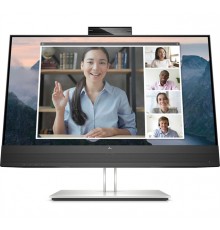 Монитор HP E24mv G4 Conf Monitor 1920x1080, 16:9, IPS, 250 cd/m2, 1000:1, 5ms, USB, VGA, HDMI, DP, webcam, speakers, height, tilt, swivel, pivot, Black                                                                                                   