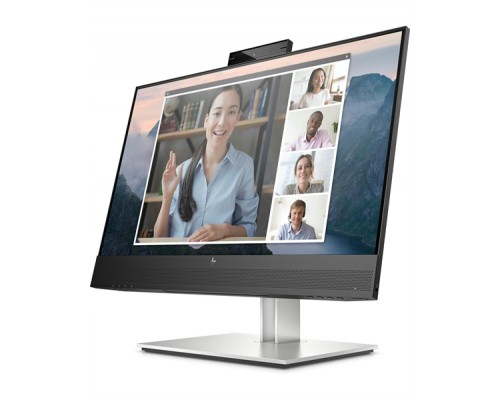 Монитор HP E24mv G4 Conf Monitor 1920x1080, 16:9, IPS, 250 cd/m2, 1000:1, 5ms, USB, VGA, HDMI, DP, webcam, speakers, height, tilt, swivel, pivot, Black